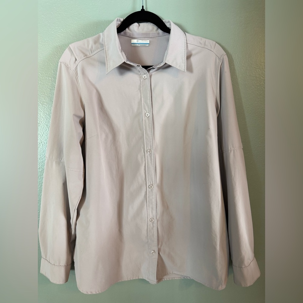 Columbia Light Cream/pink Shirt